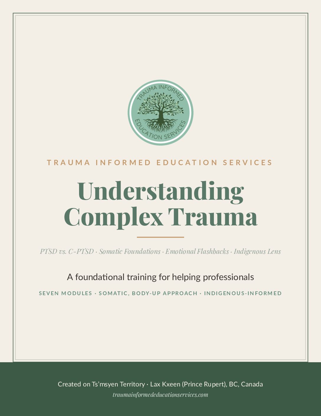 TIES_UCT_Course-Cover_Portrait Understanding Complex Trauma